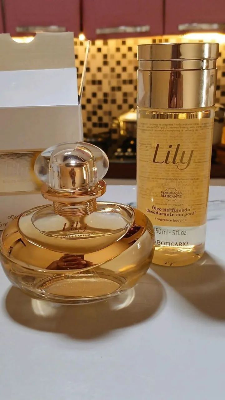 KIT PRESENTE LILLY O BOTICÁRIO - Beleza e Cuidados Pessoais