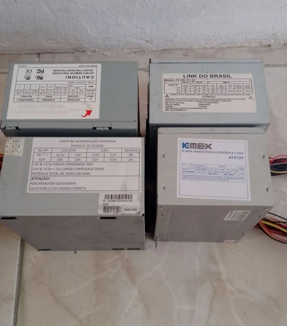 Fonte ATX P/ Pc.Desktop