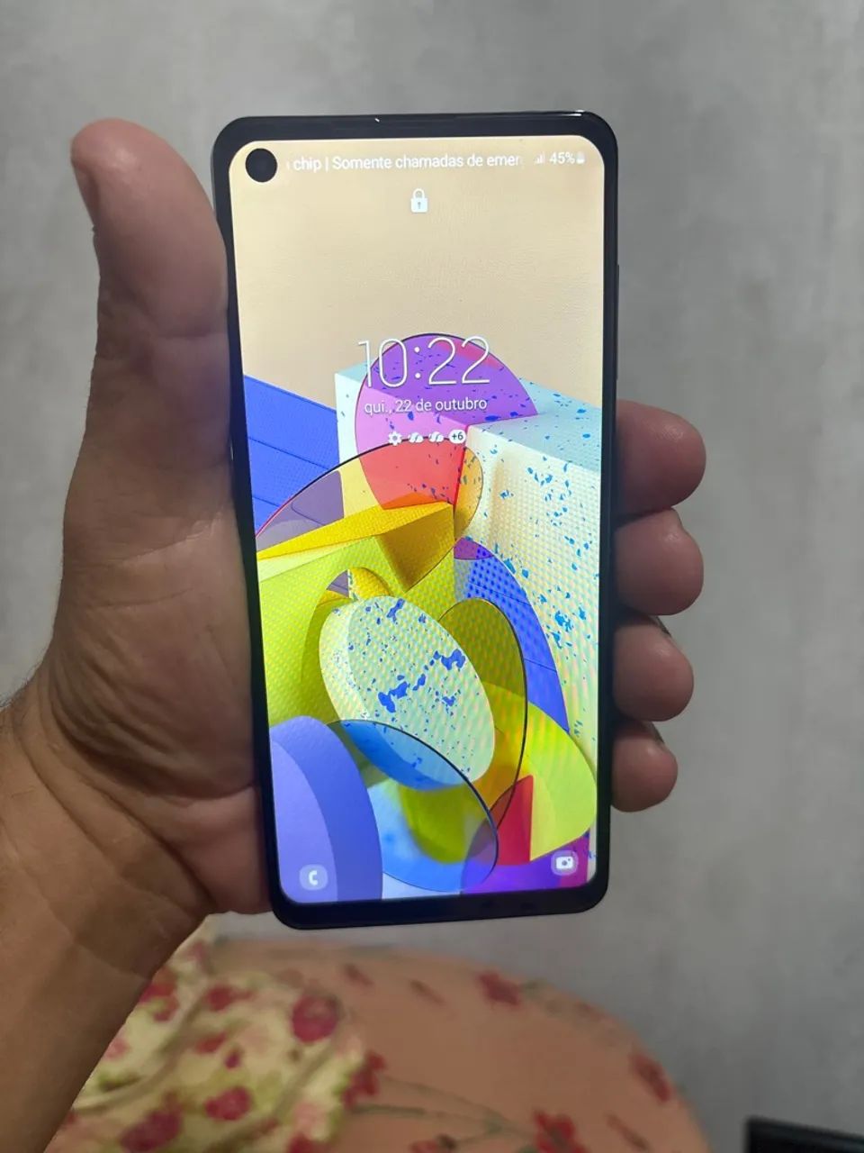 Celular da Samsung Galaxy a 21