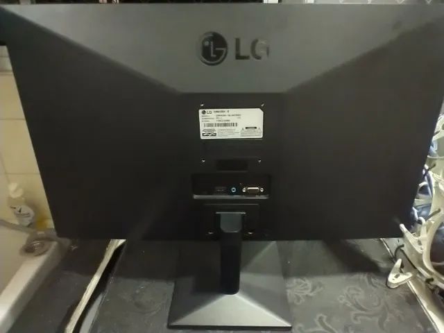Monitor LG 24 24mk430h-b Com Defeito No Display (Usado) - Foto 4