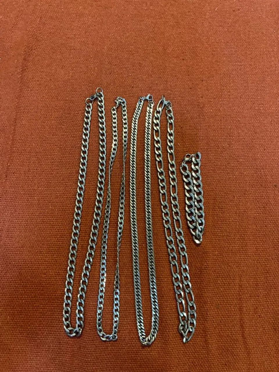 Kit Corrente Aço Inox