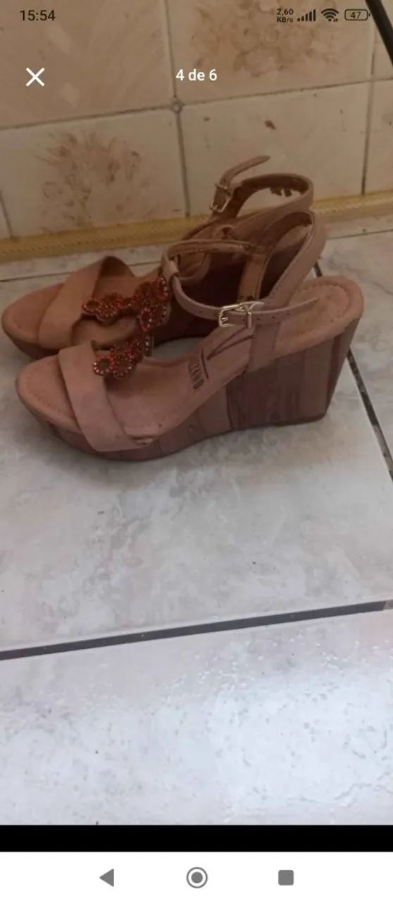 Sandálias Anabela  - Foto 4