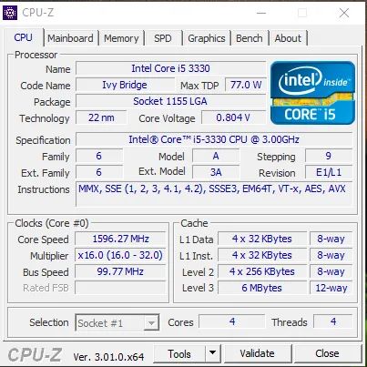 Kit LGA 1155 - i5-3330 CPU @ 3.20GHz - Foto 4