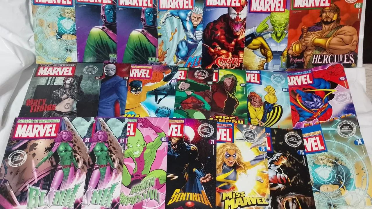 Revista colecao de miniaturas marvel - Foto 3