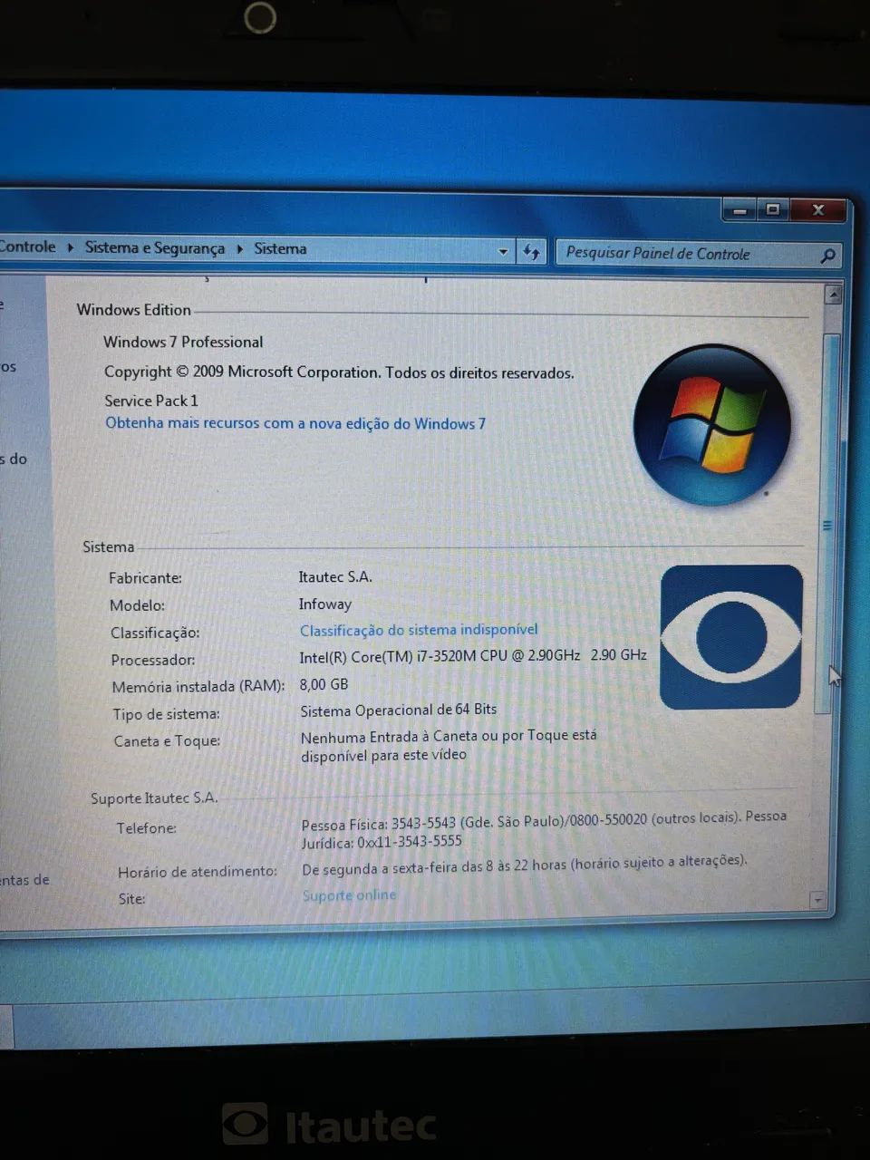 Notebook Itautec - Foto 3