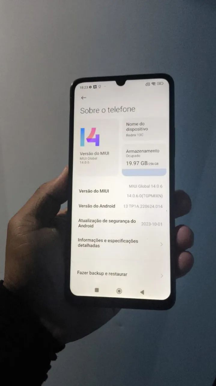 Redimi 13c 256 gigas 8+4 de ram - Foto 2