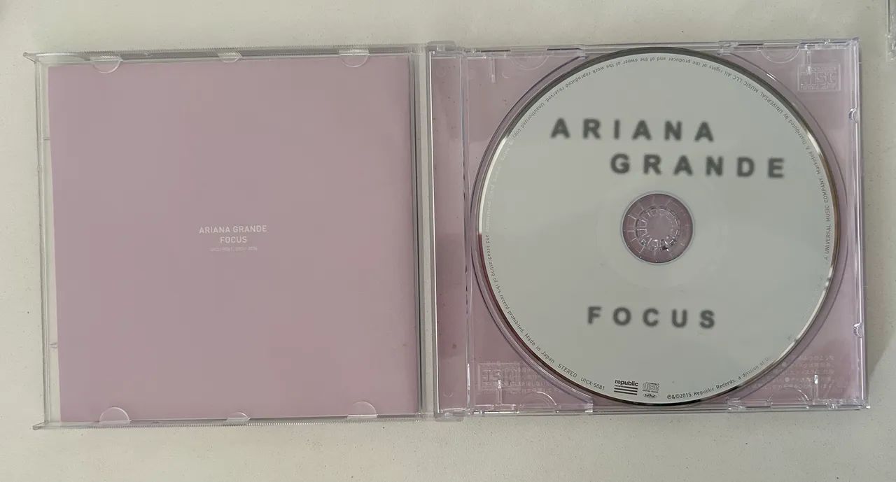 CD Single Ariana Grande Focus SEM OBI - Foto 2