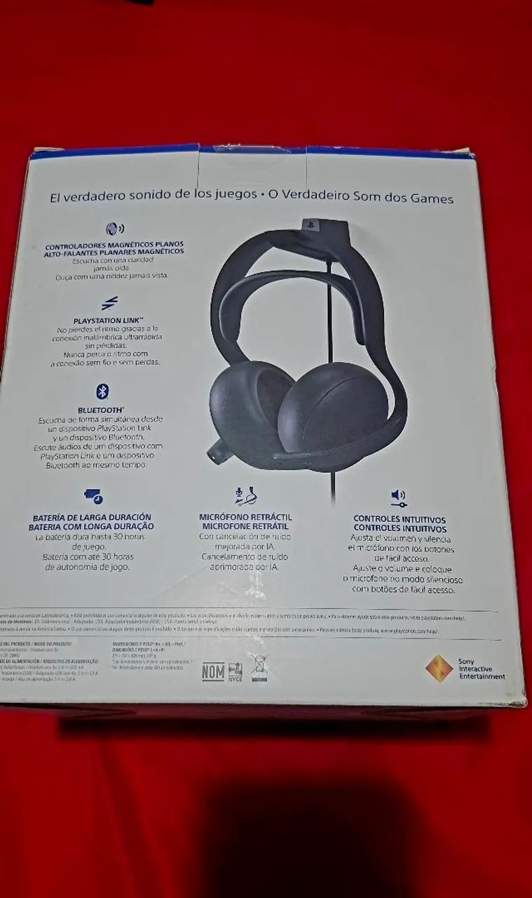 Fone Pulse Elite preto com case - Foto 2