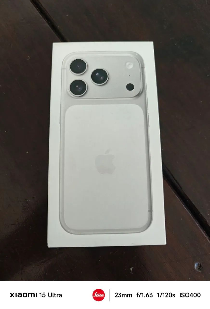 IPHONE 17 PRO LACRADO SILVER 256GB ACEITO TROCA E CARTÃO ATÉ 18X E OLX PAY. - Foto 2