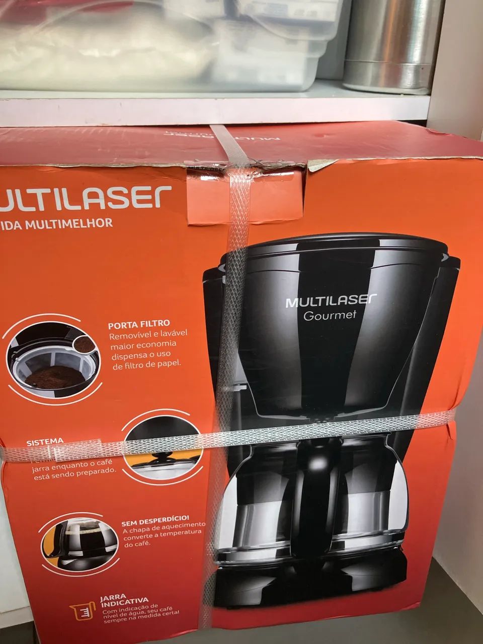 Cafeteira 30 xícaras multilaser - Foto 3