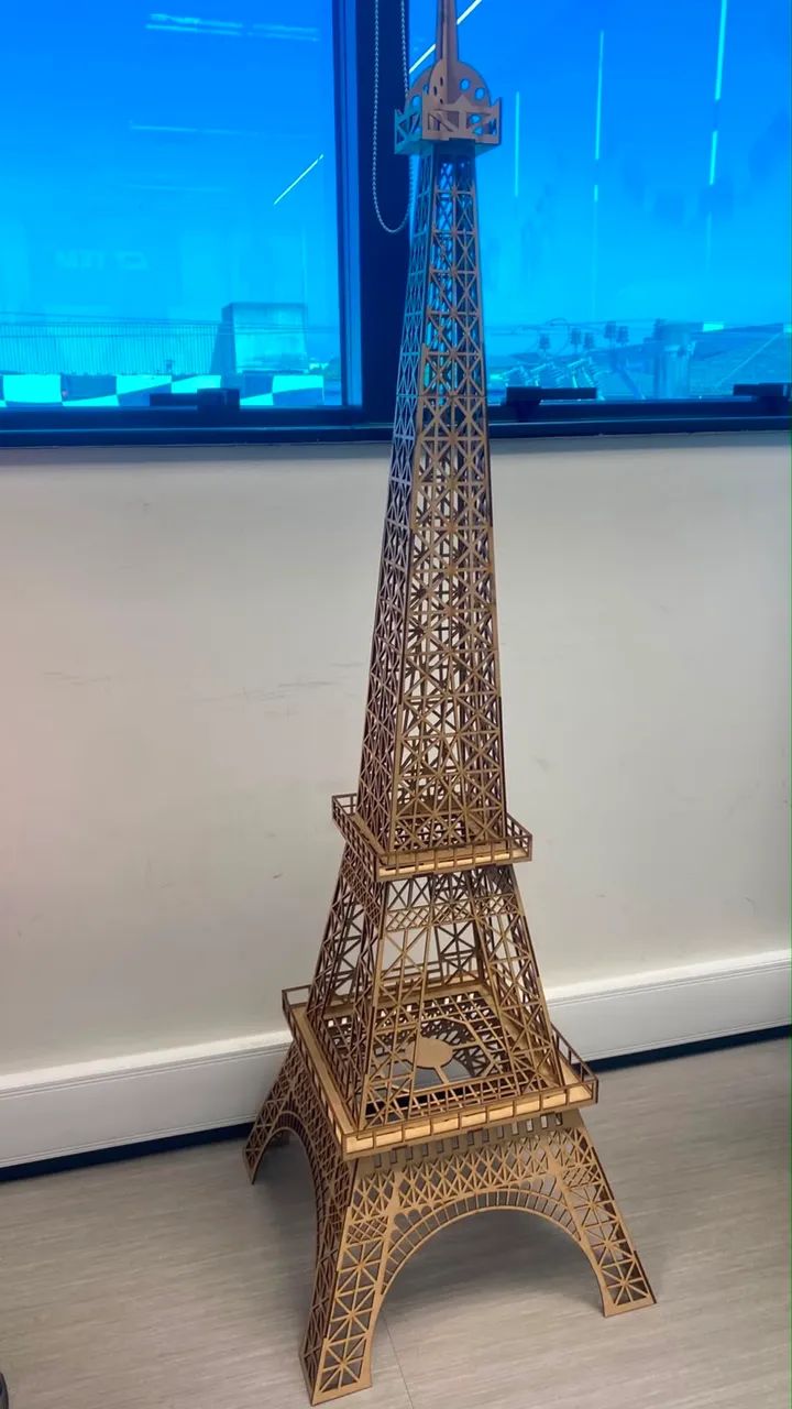 Torre Eiffel de MDF - Foto 3