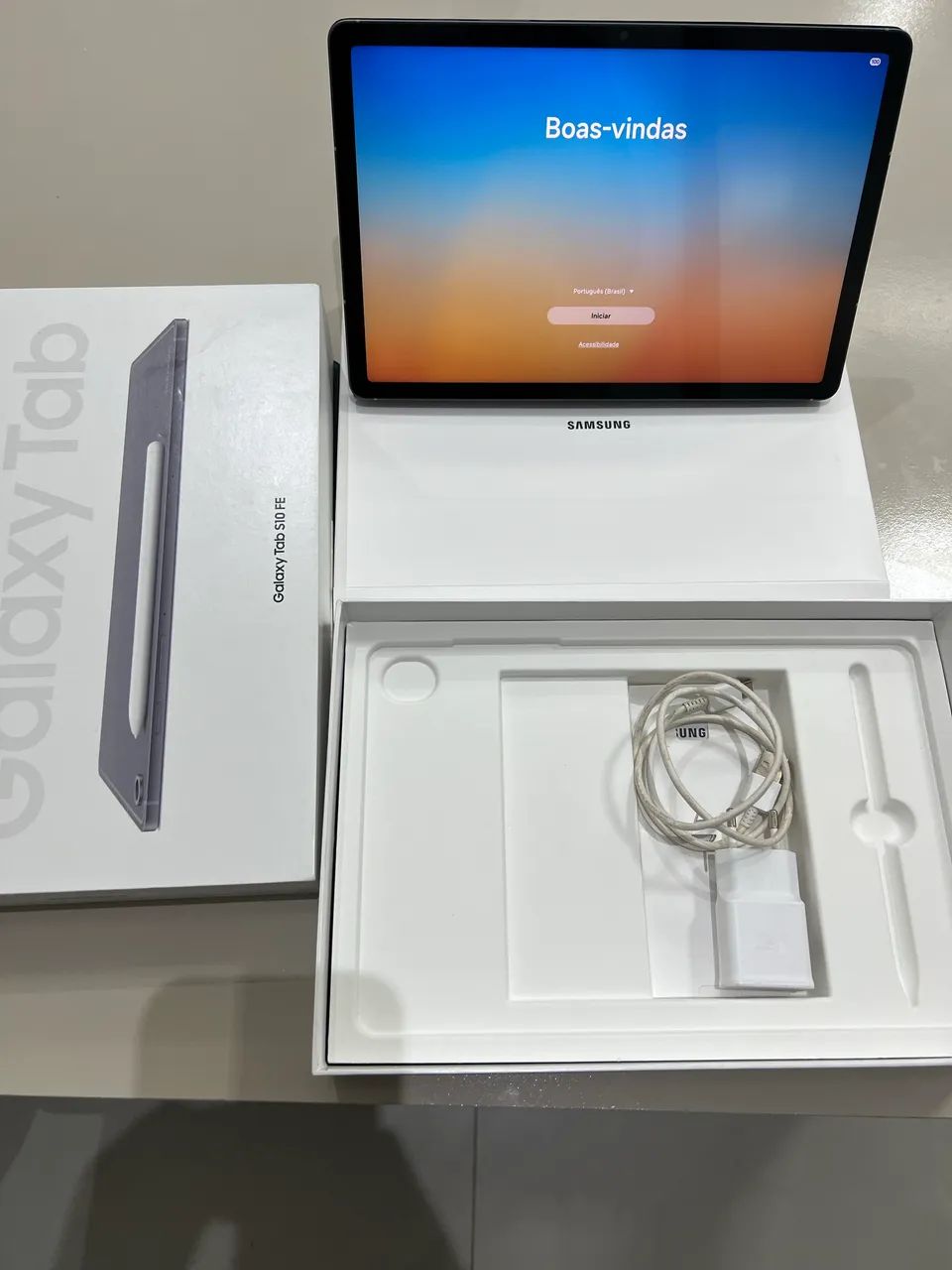 Gaaxy Tab S10 FE Impecável  - Foto 2