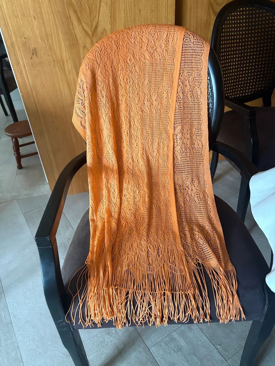 Echarpe de linha de seda  - Foto 4