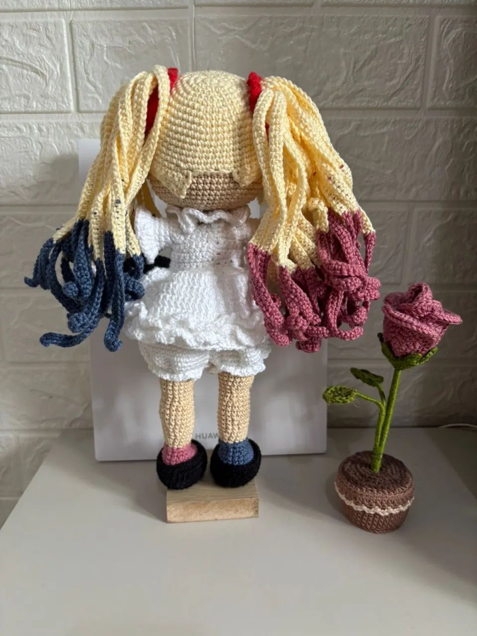 Boneca Amigurumi Arlequina  - Foto 2