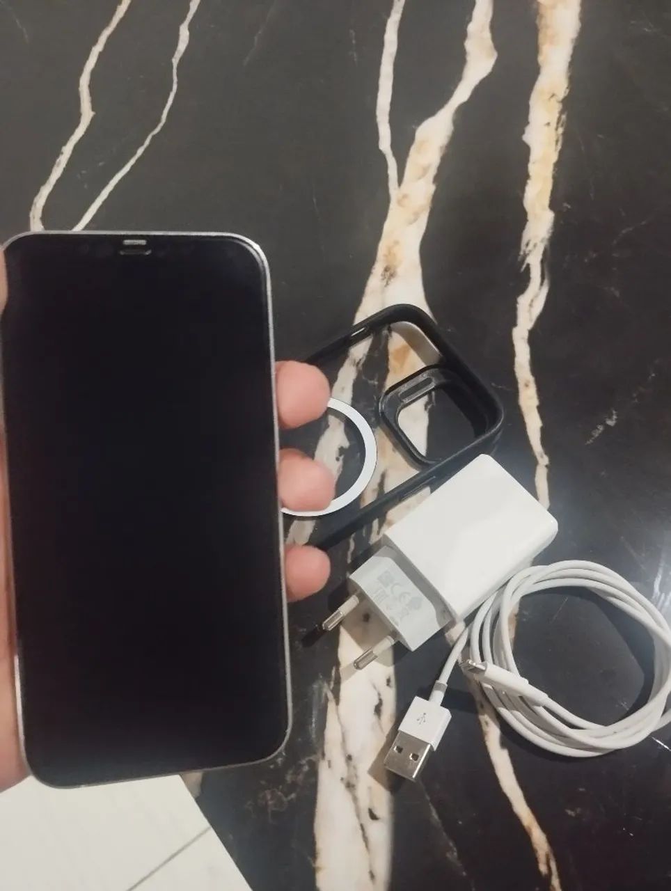 IPHONE 12 PRO BRANCO ZERADO - Foto 5