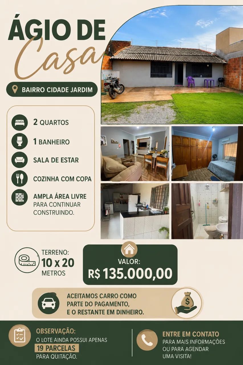 Casa bairro Cidade Jardim