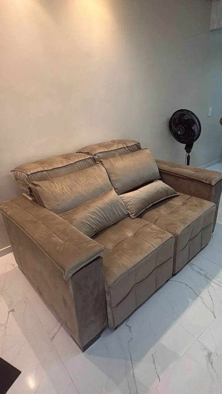 Sofas reclinável e retrátil 2 lugares  - Foto 3