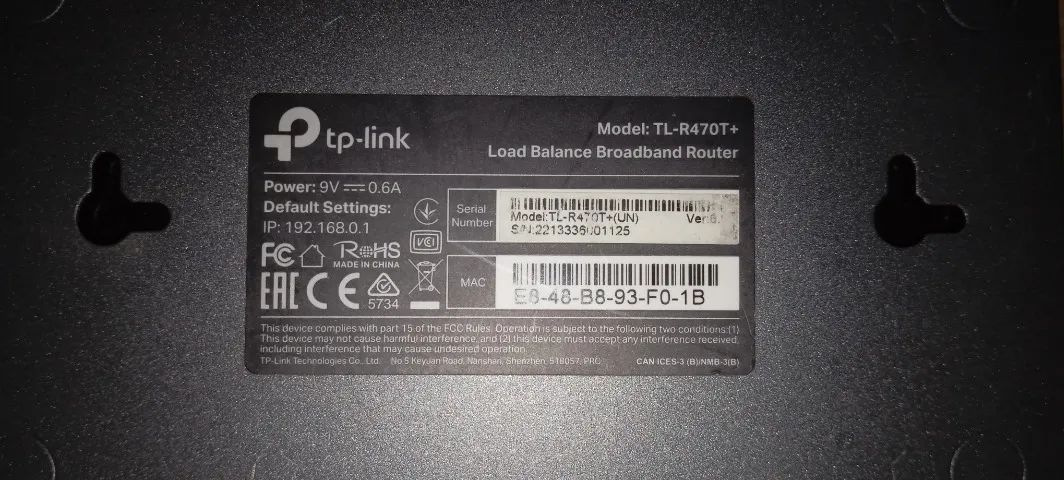 LOAD BALANCE TP-LINK TL-R470T+ - Foto 3