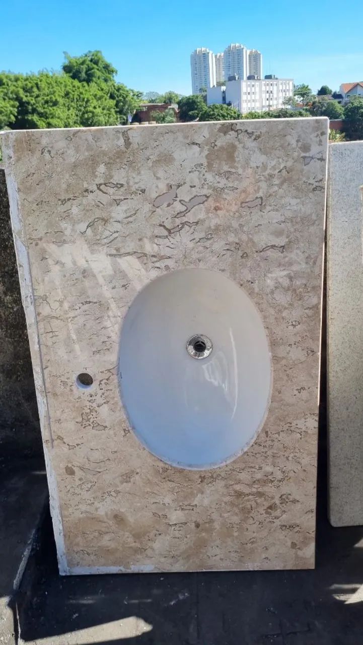 Pia travertino 90x55 - Foto 4