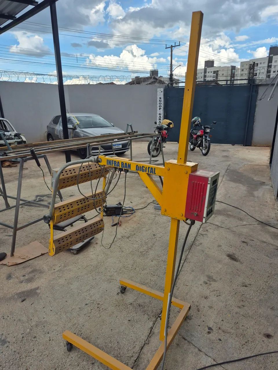 Painel de secagem pintura  band 