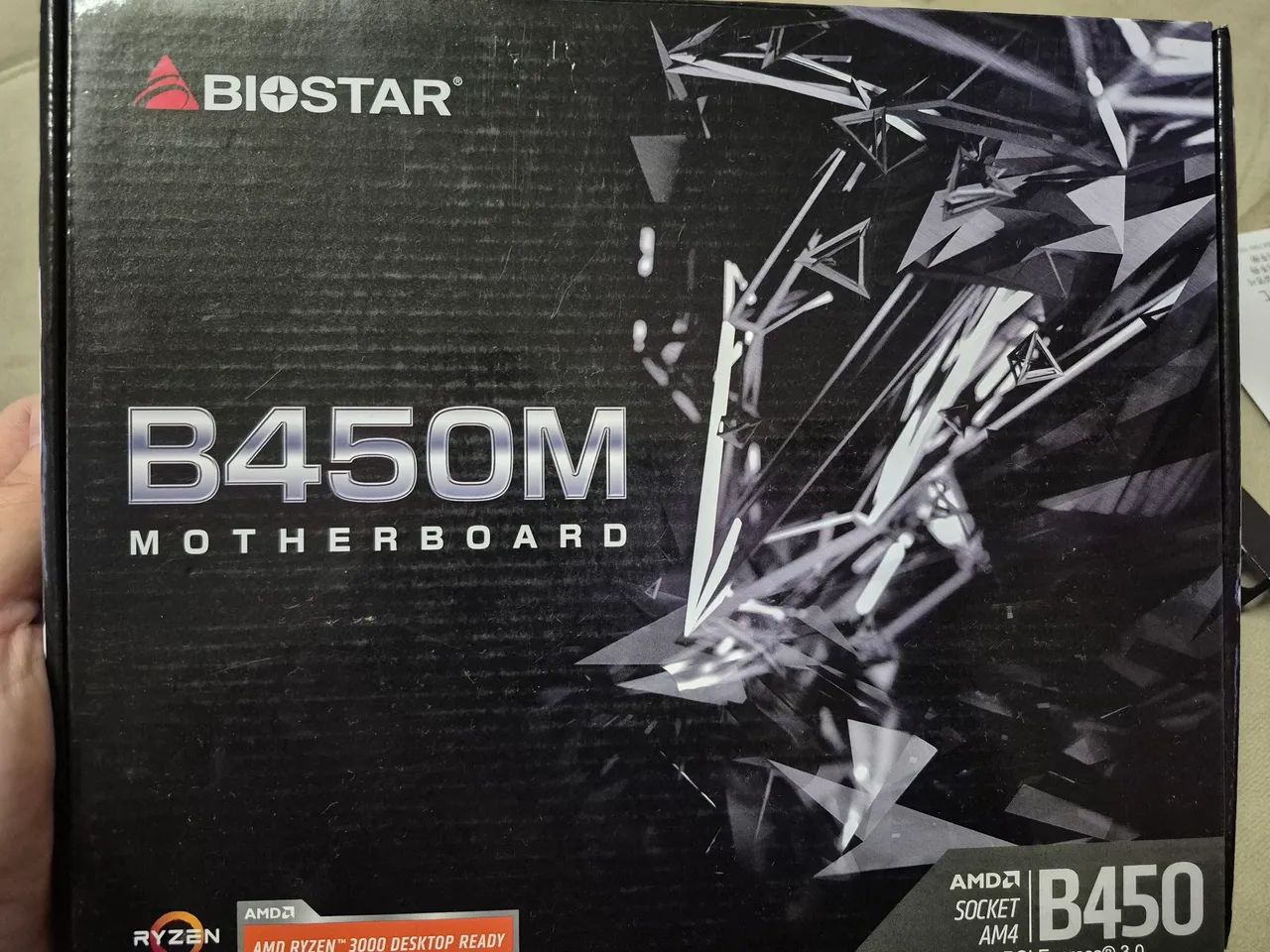 Kit B450M + Processador Ryzen 5 5600g