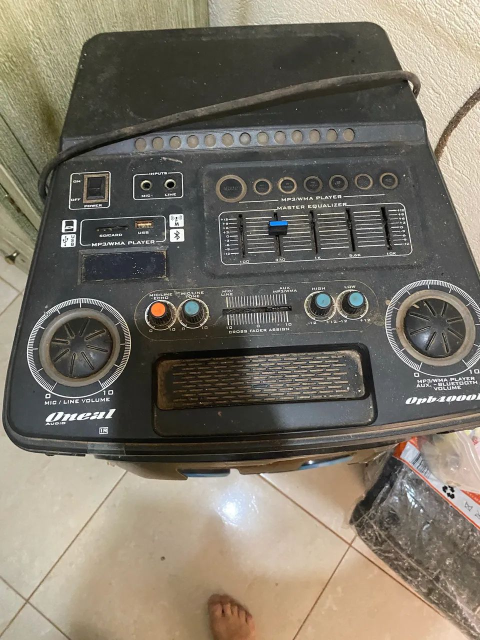 Caixa som oneal opb4000dj - Foto 3
