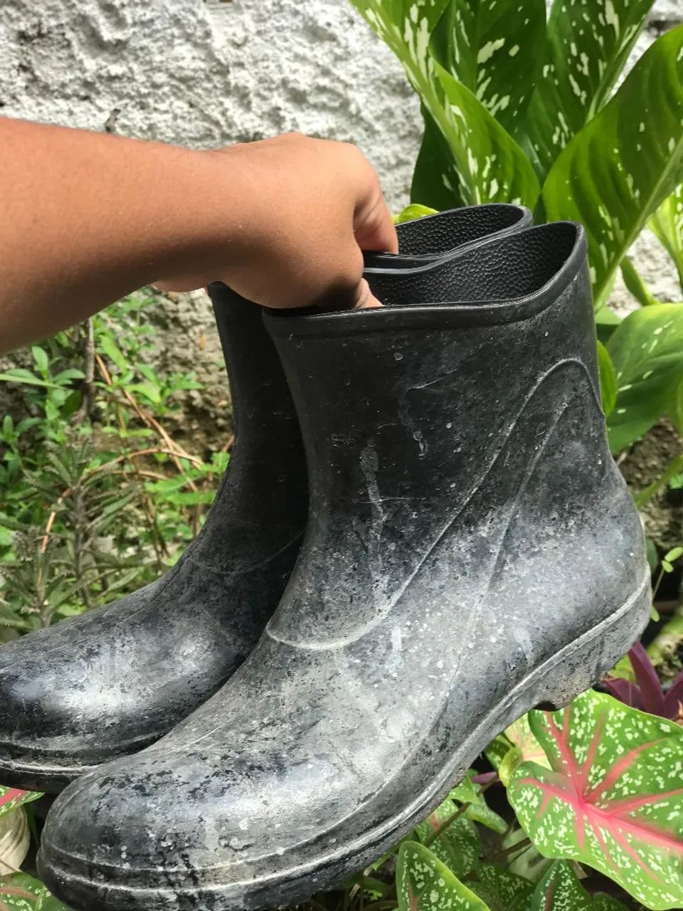 Bota preta para trabalho  - Foto 5