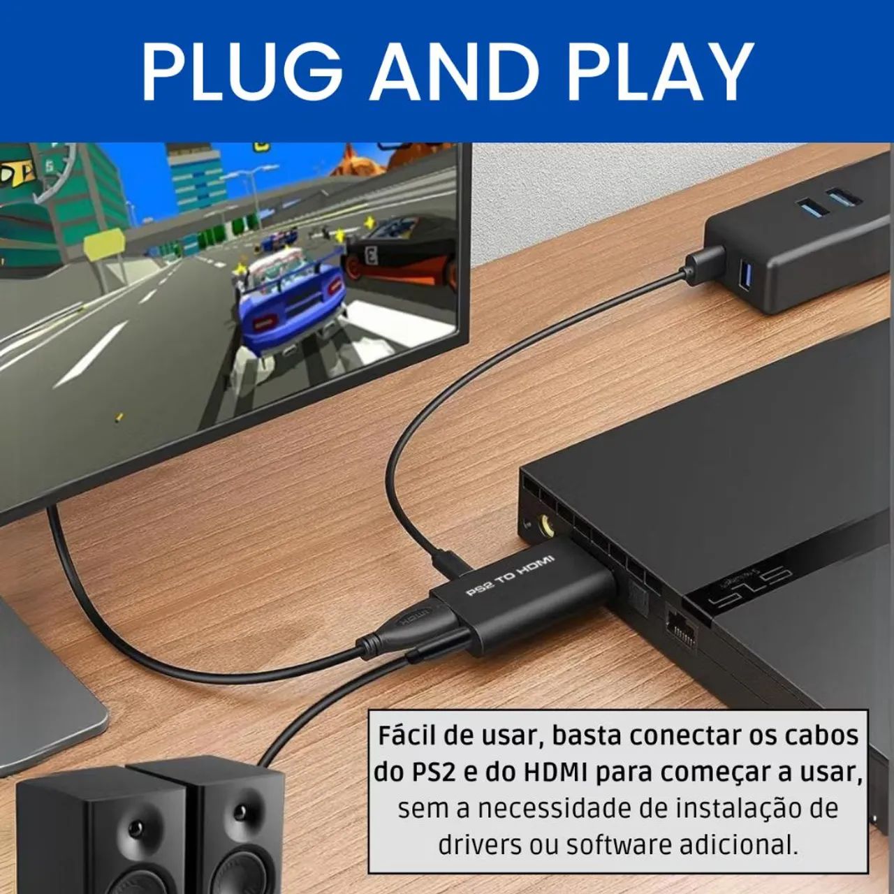 ADAPTADOR HDMI PS2 - Foto 3
