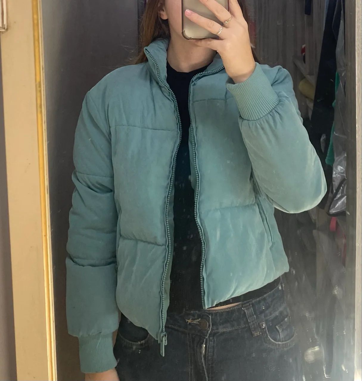 Jaqueta Puffer Azul da Havan