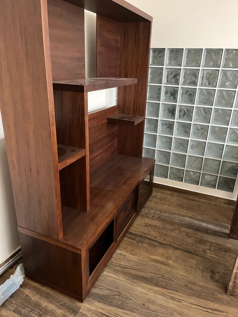 Estante rack em madeira maciça  - Foto 4