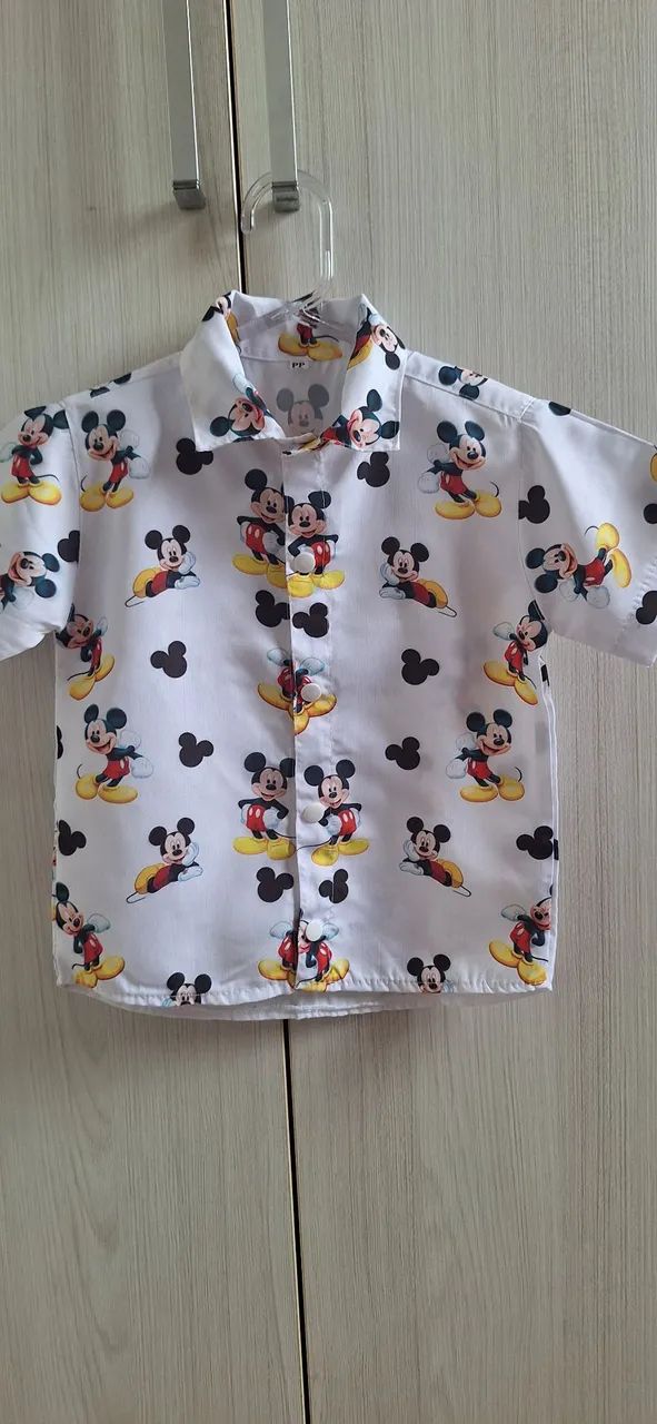 Camisa Temática Infantil Mickey  - Foto 4