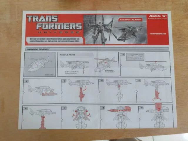 Transformer Universe Blades Completo - Foto 4