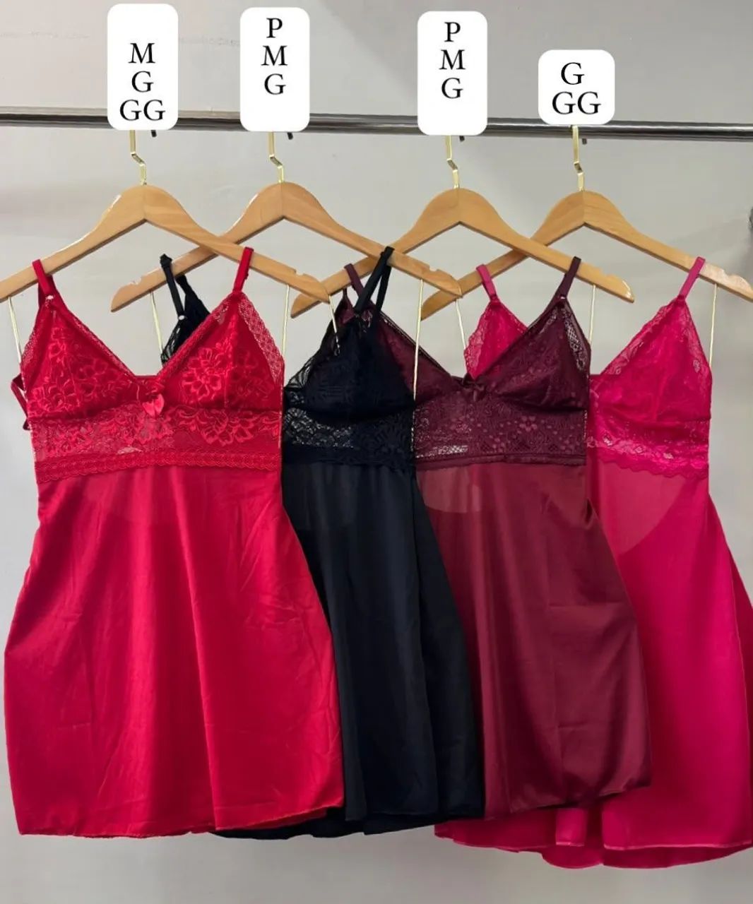 Lindos conjuntos de lingerie, babydool e camisolas - Foto 4