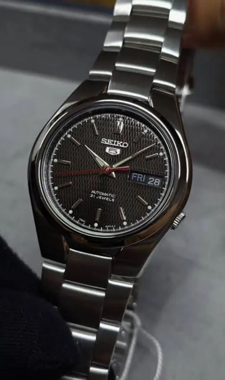 Relógio seiko 5 snk607k1 automático  - Foto 2