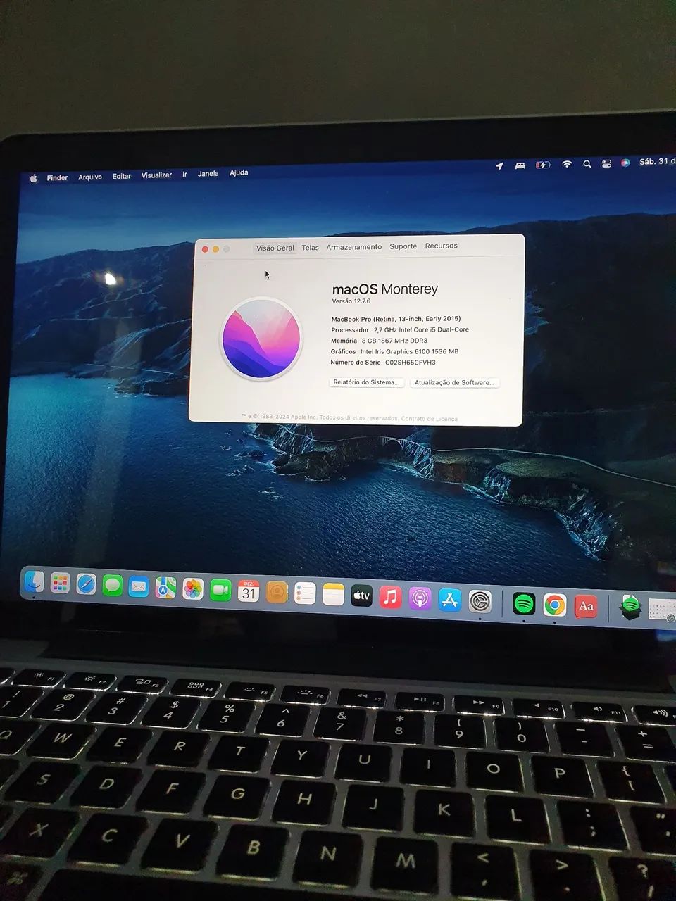 Apple Macbook Pro Retina Early 2015 13