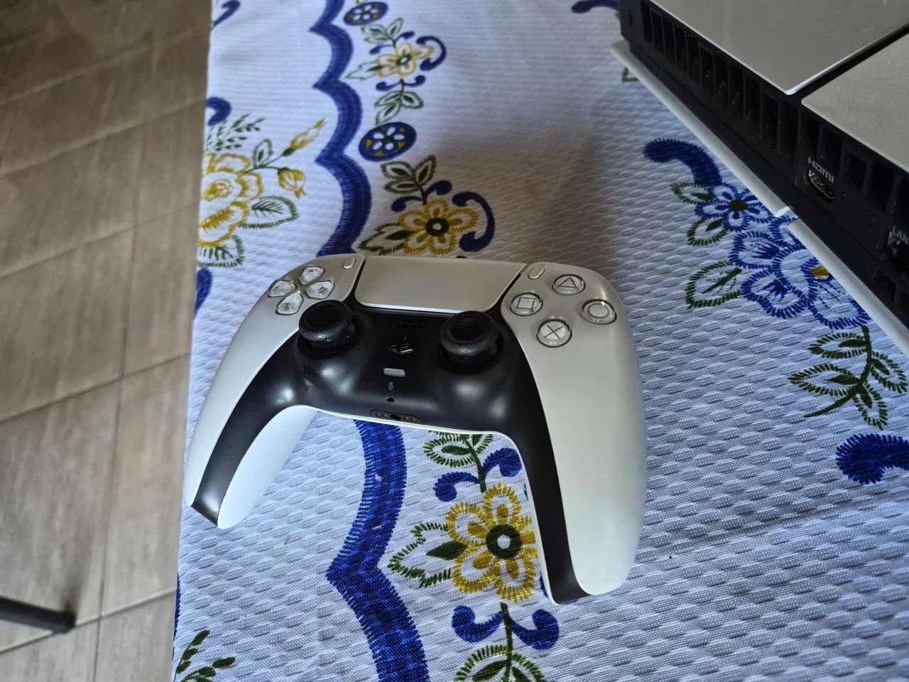 Playstation 5 Slim com leitor e um controle  - Foto 5