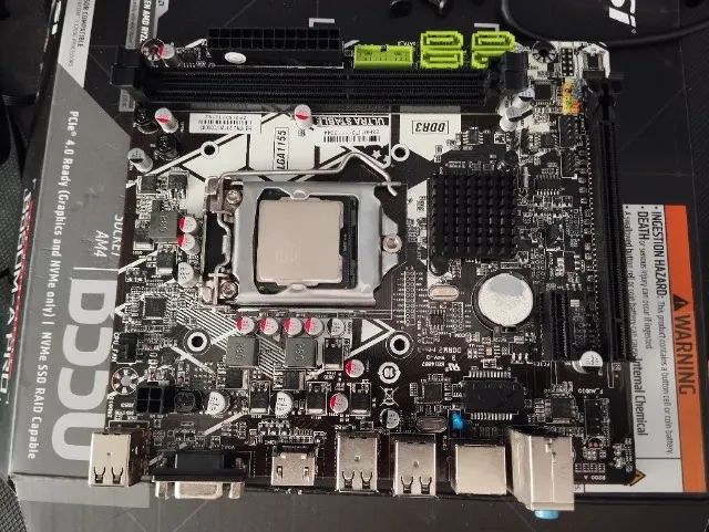 Kit core i3 2120 Placa Mãe LGA 1155 16GB DDR3 - Foto 5