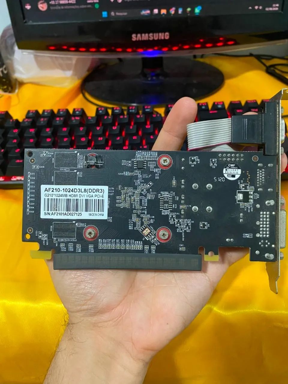 Placa de video gt 210 1gb - Foto 2