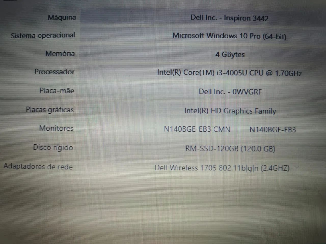 Notebook Dell, Intel i3, SSD  - Foto 4