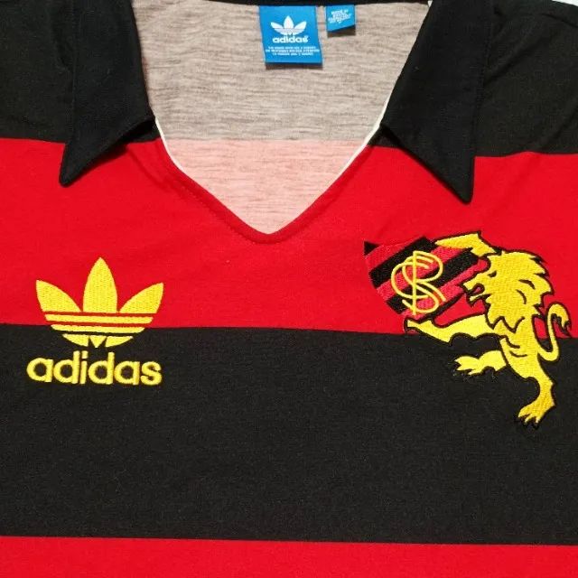Camisa Sport Recife Retrô Adidas Originals 50 Anos - Foto 3