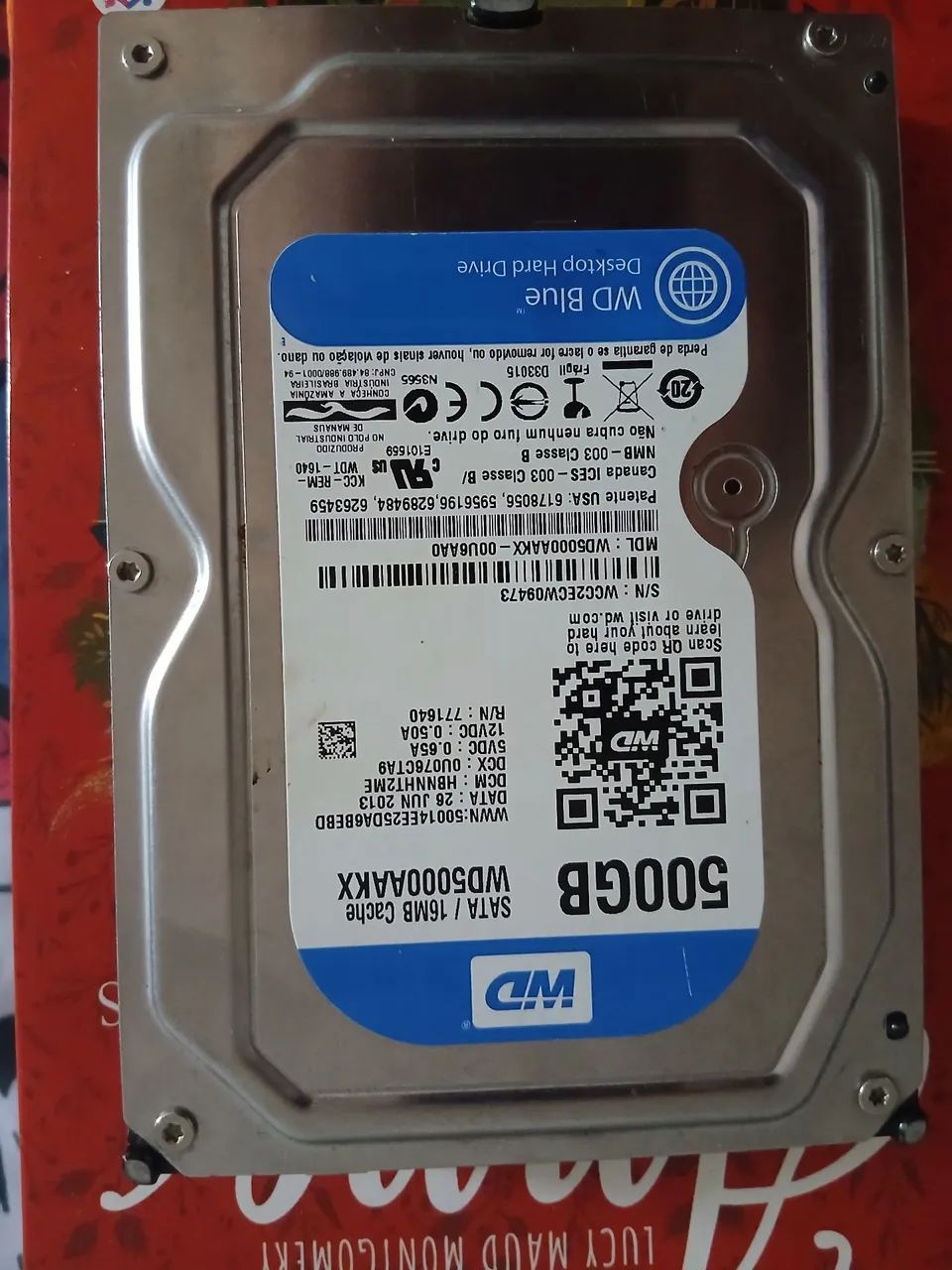HD Western Digital Blue de 500GB