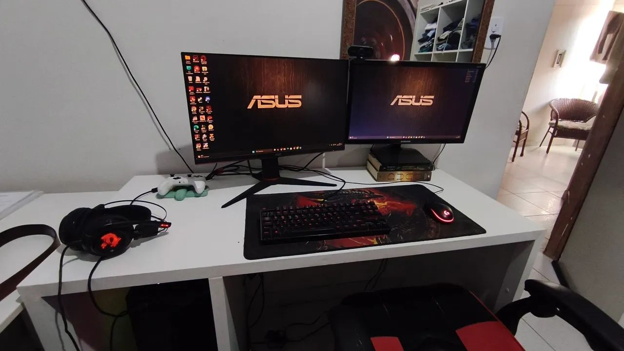 Mesa 130x60x75 home office / escritório/ estudo - Foto 2