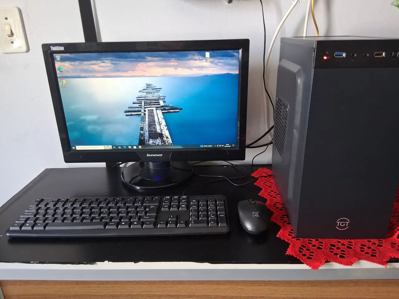 Pc completo I3 8gb de ram 500 HD