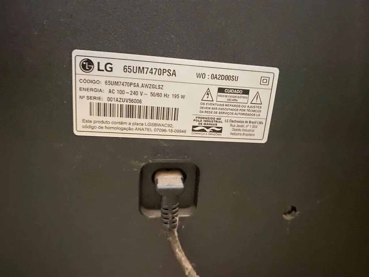 Tv Smart LG 65 polegadas - Foto 4