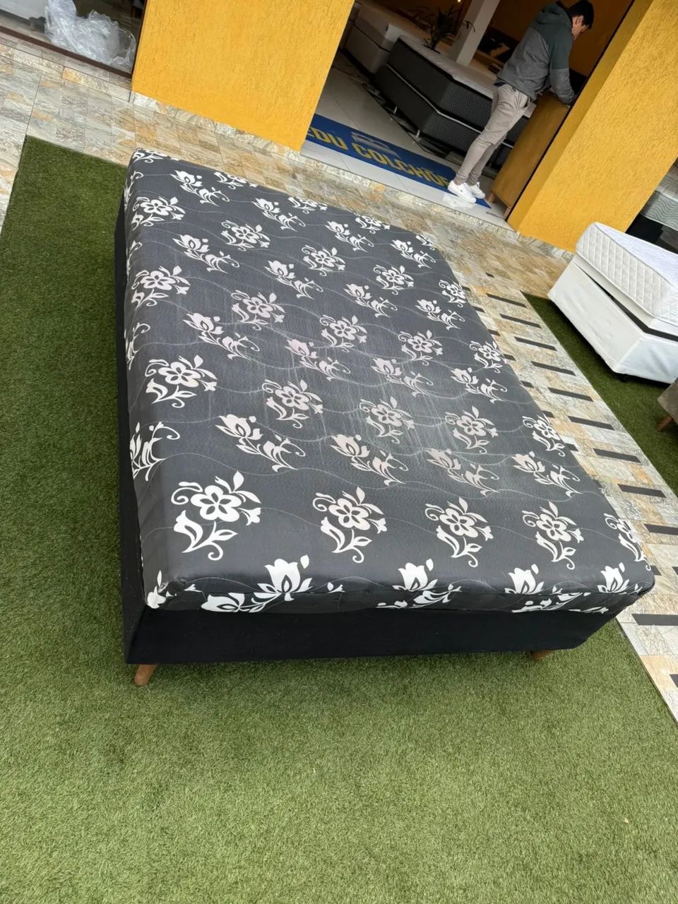 Cama box Casal CONJULGADA USADA - ENTREGAMOS  - Foto 2