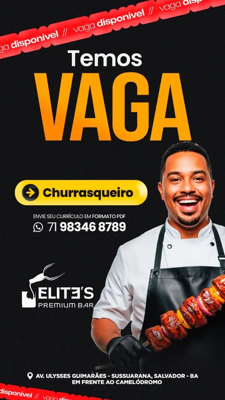 Vaga de emprego 