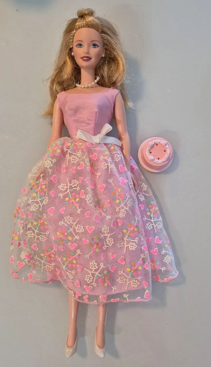 boneca barbie birthday anniversary 2001 - Foto 2