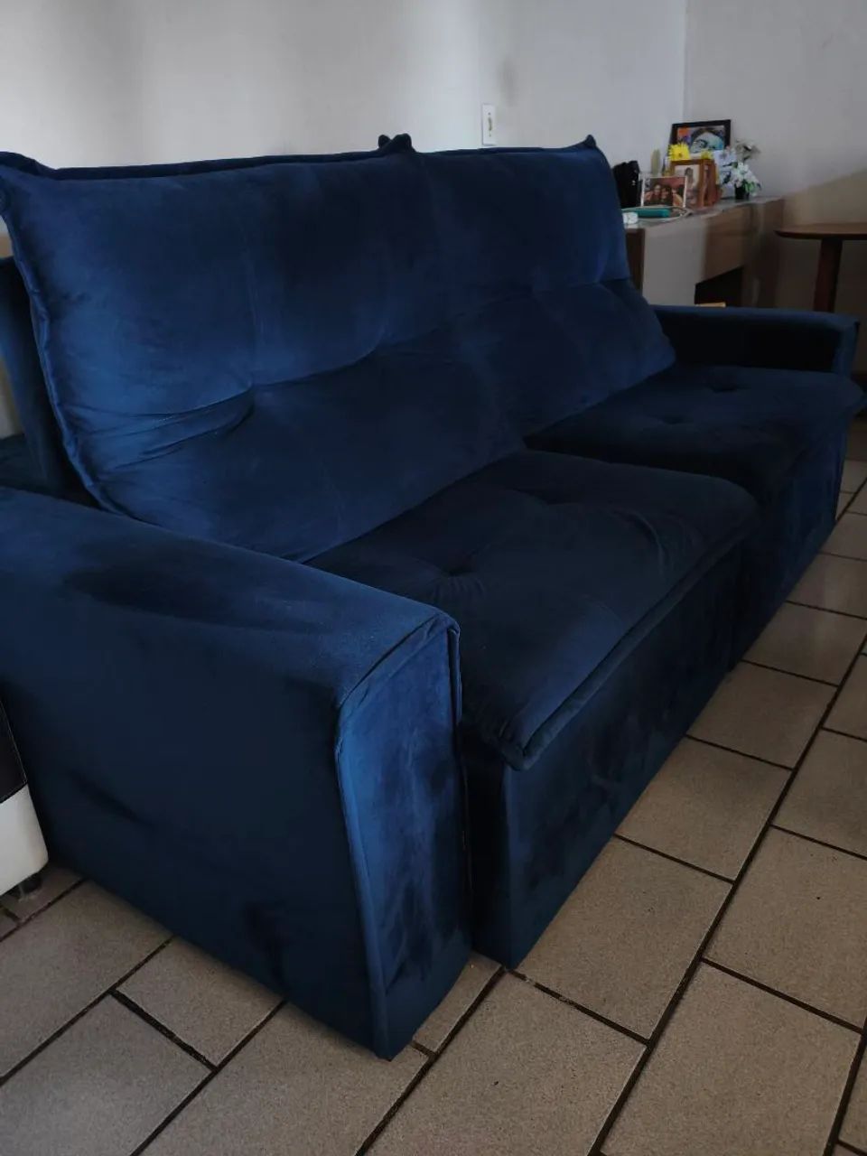Sofá retrátil de 2 lugares 
