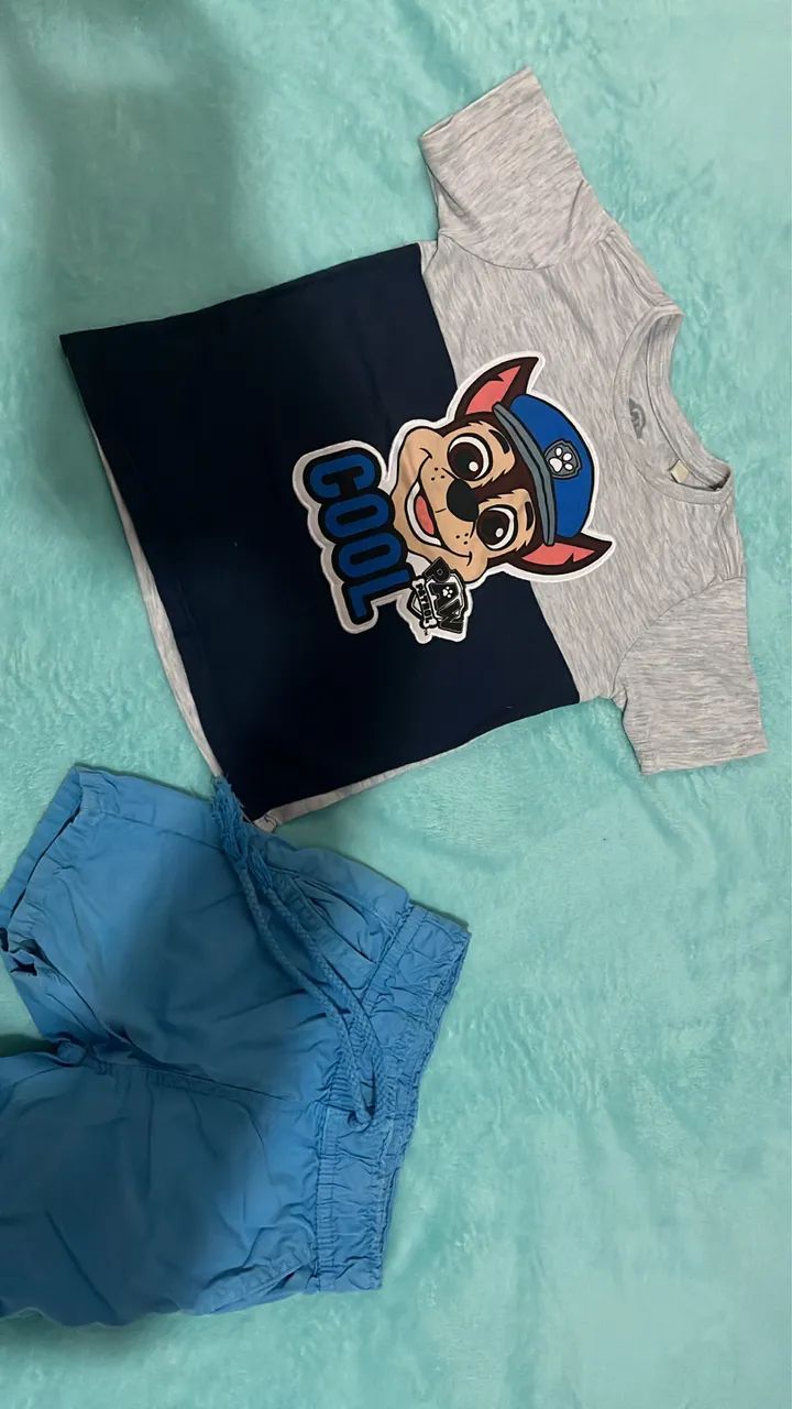 Lote de Roupas de Menino - Tamanho 3/4 anos - Foto 6