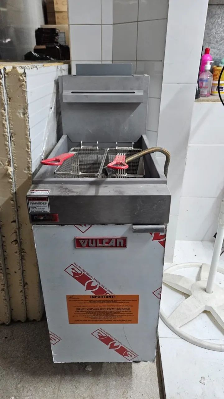 Fritadeira industrial Vulcan a gás  - Foto 4